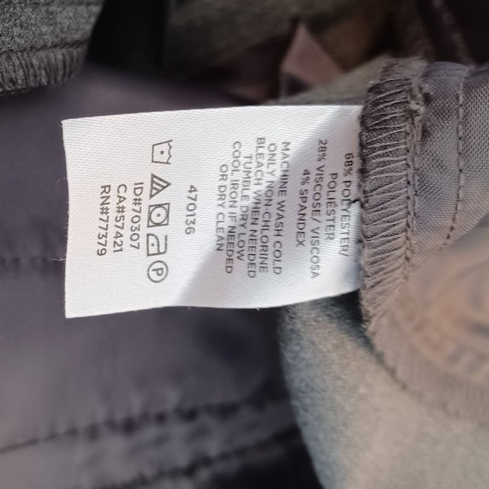 Ann Taylor Factory Grey Pant, Size 4 - Picture 3 of 4